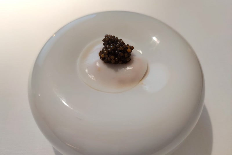 Callos con caviar. Mejores platos Restaurante El Bohío